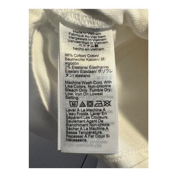 NEW J. Crew Women’s Size 6 (28) Optic White Wash White Utility Denim Short NWT - Picture 7 of 7